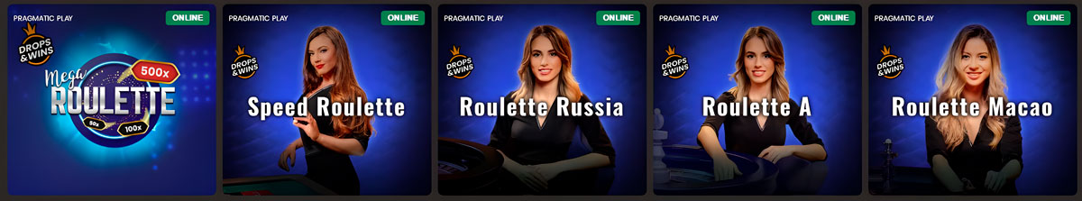 Ruleta de casino en vivo